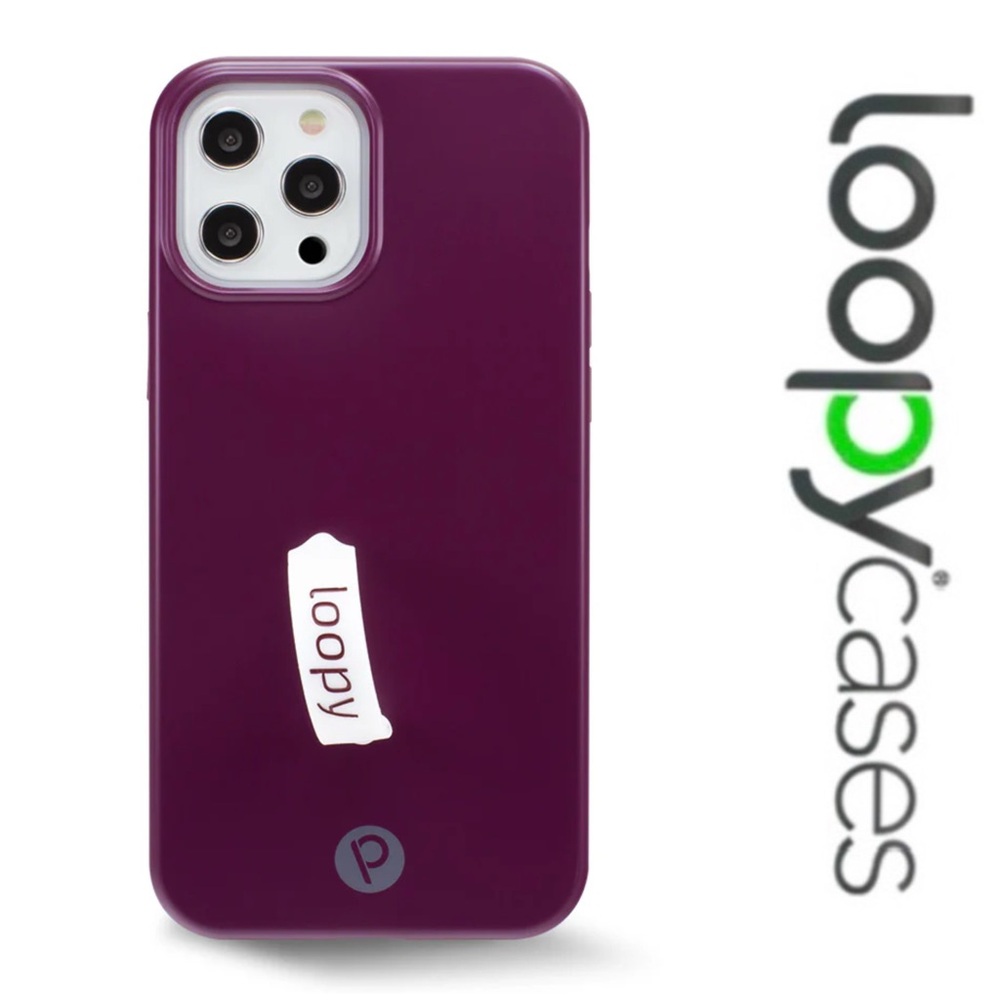 Loopy Case | Purple "Wine" Case NO LOOP | Size iphone 12 Original